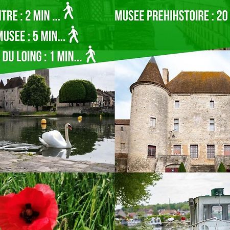 L'Escale Nemourienne Leilighet Nemours Eksteriør bilde
